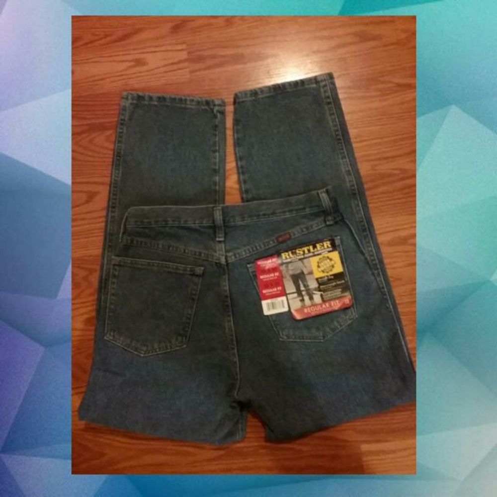 MEN RUSTLER JEAN - Picture 2 of 2